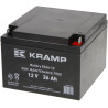 Akumulator 12V 24Ah 166x175x125 P+ Kramp
