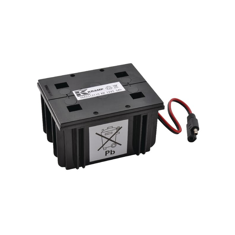 Akumulator, 12 V, 2,5 Ah, zamknięty