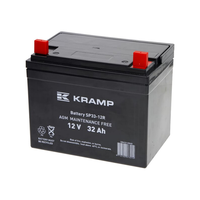 Akumulator 12V 32Ah 197x130x159 P+ Kramp
