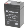 Akumulator 6V 4Ah 70x47x101 po przekątnej L+ Kramp