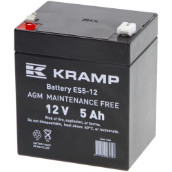 Akumulator 12V 5Ah 90x70x101 L+ Kramp