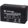 Akumulator 12V 7Ah 151x65x100 krótki bok L+ Kramp