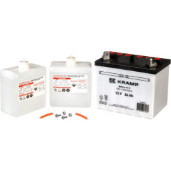 Akumulator 12V 24Ah EN 220A 196x130x184 L+ Kramp