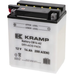 Akumulator 12V 14Ah EN 200A 134x90x166 L+ Kramp