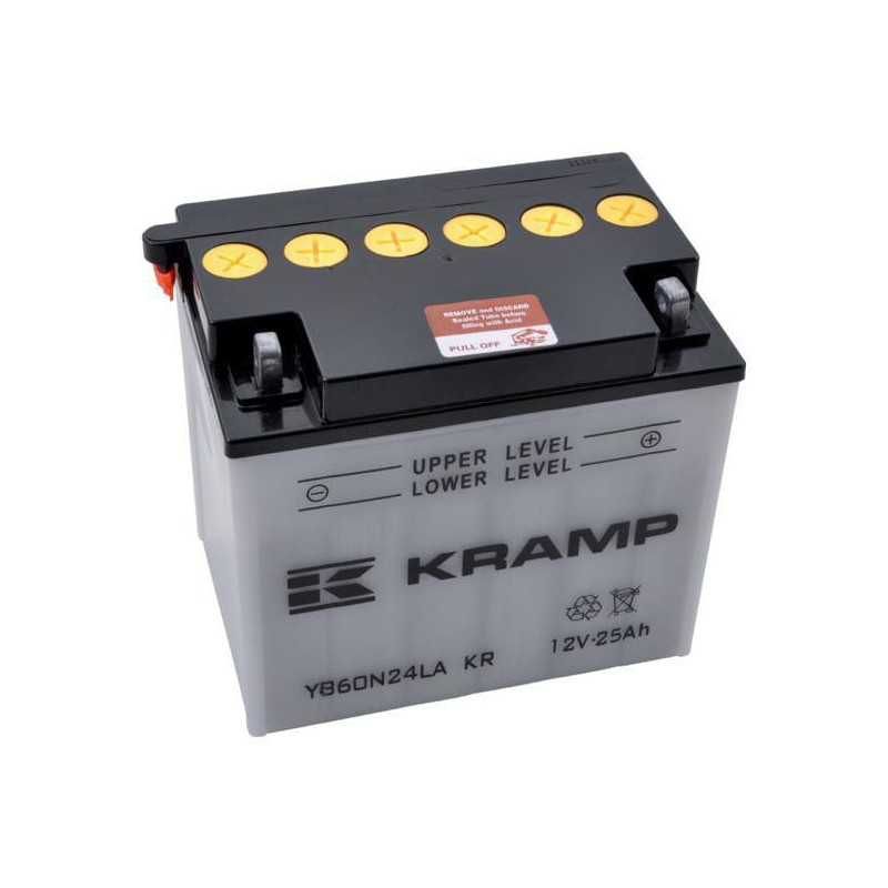 Akumulator 12V 24Ah EN 260A 185x126x170 P+ Kramp