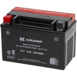 Akumulator 12V 8Ah EN 120A 151x88x107 L+ Kramp