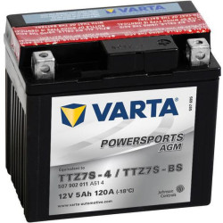 Akumulator 12V 5Ah EN 120A 113x70x105 P+ AGM Varta