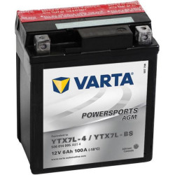 Akumulator 12V 6Ah EN 100A 114x71x131 P+ AGM Varta