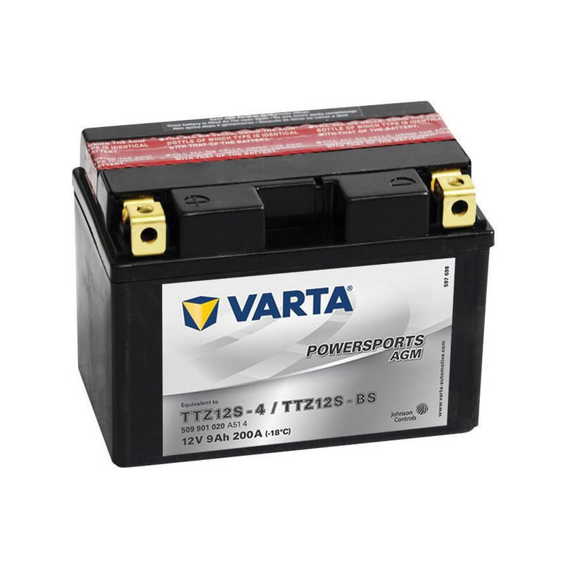 Akumulator 12V 9Ah EN 200A 150x87x110 L+ AGM Varta