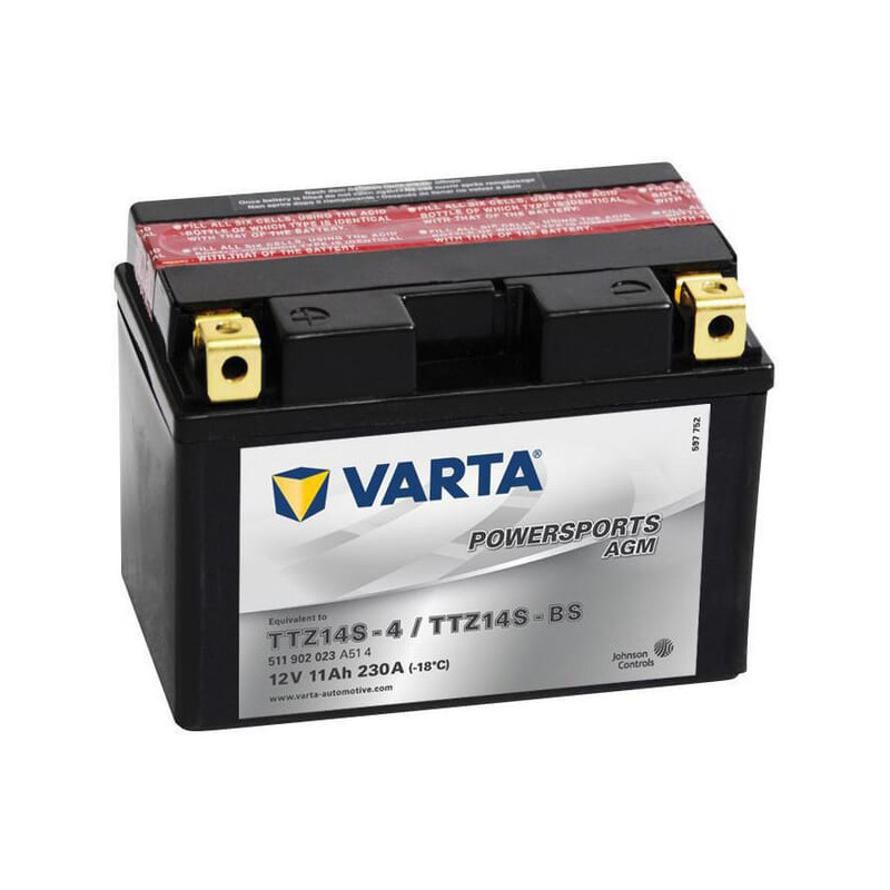 Akumulator 12V 11Ah EN 230A 150x87x110 L+ AGM Varta