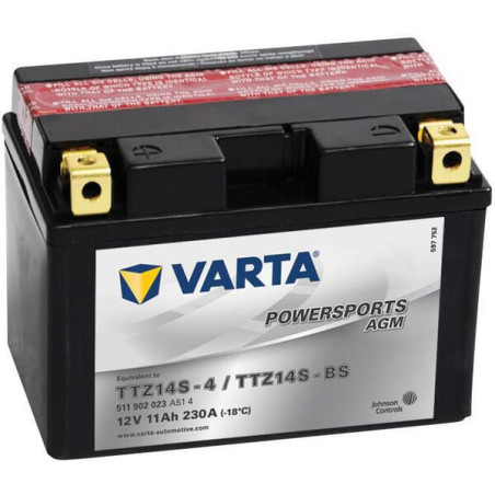 Akumulator 12V 11Ah EN 230A 150x87x110 L+ AGM Varta