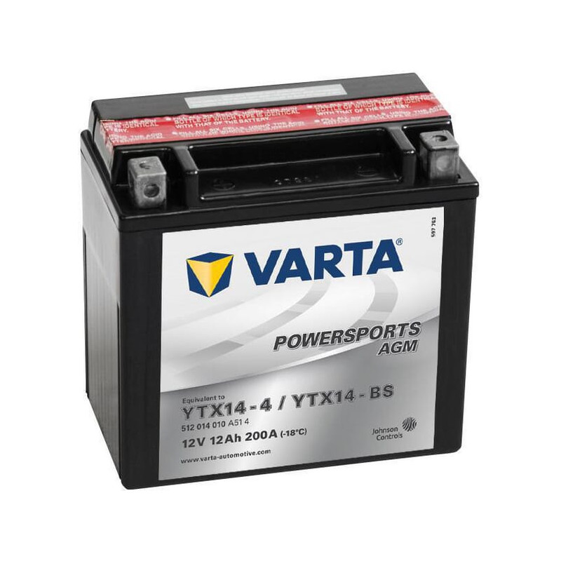 Akumulator 12V 12Ah EN 200A 152x88x147 L+ AGM Varta