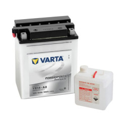 Akumulator 12V 14Ah EN 190A 136x91x166 L+ Powersports Freshpack VARTA
