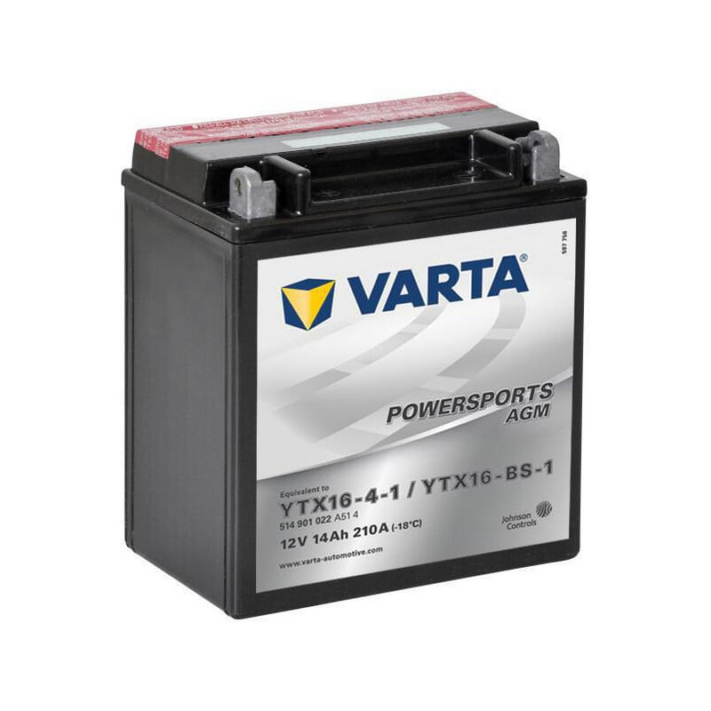 Akumulator 12V 14Ah EN 210A 150x87x161 L+ AGM Varta