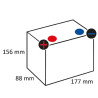 Akumulator 12V 18Ah EN 250A 177x88x156 L+ AGM Varta