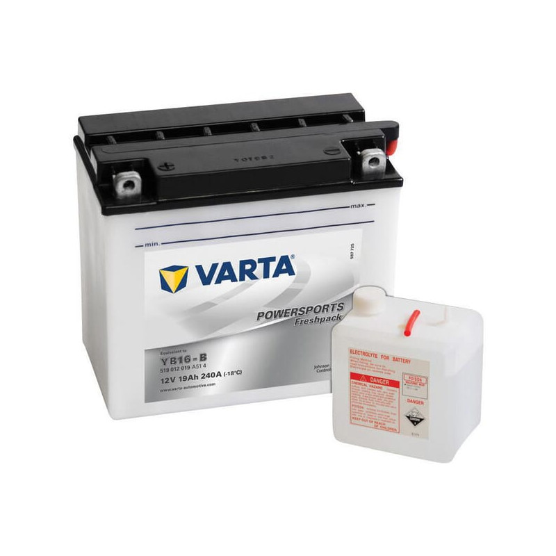 Akumulator 12V 19Ah EN 240A 176x101x156 L+ Powersports Freshpack VARTA