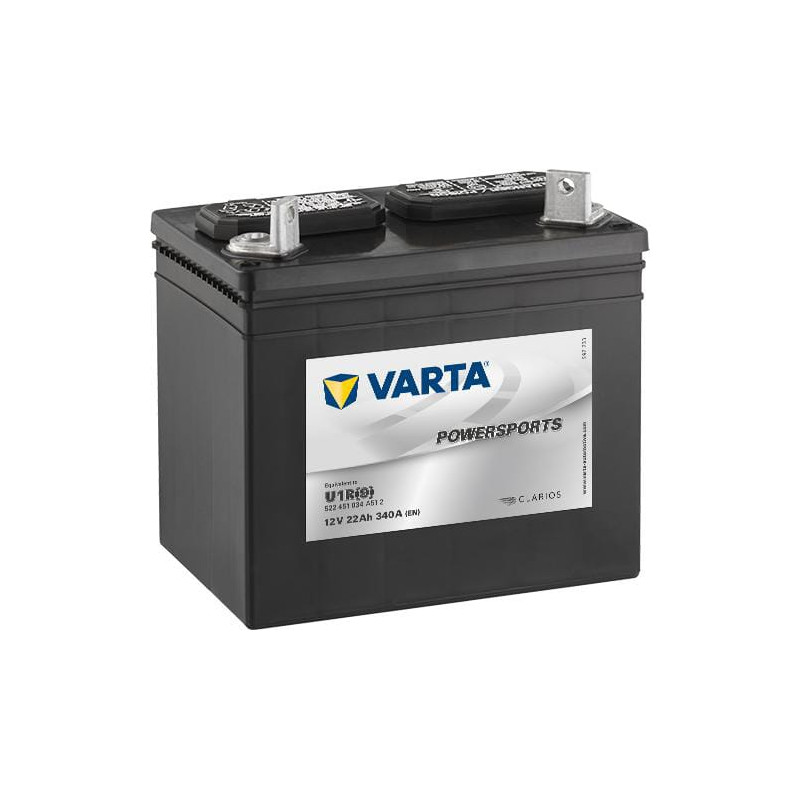 Akumulator 12V 22Ah EN 340A 196x132x183 P+ Powersports VARTA