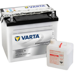 Akumulator 12V 24Ah EN 200A 186x125x178 L+ Powersports Freshpack VARTA