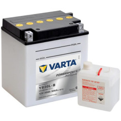 Akumulator 12V 30Ah EN 300A 168x132x176 P+ Powersports Freshpack VARTA