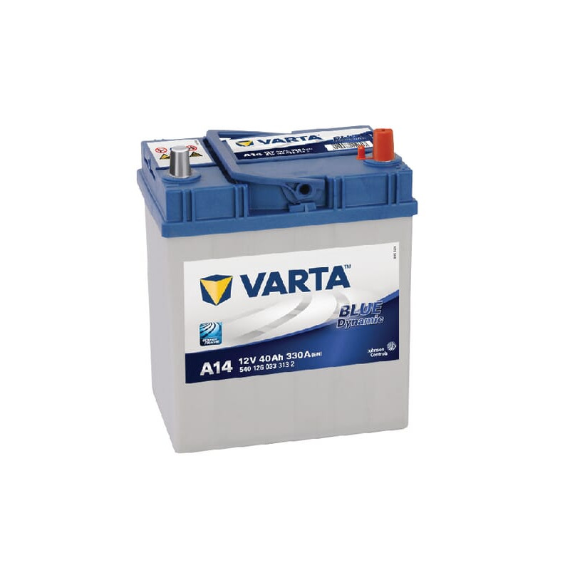 Akumulator 12V 40Ah EN 330A 187x127x227 P+ Blue Dynamic VARTA