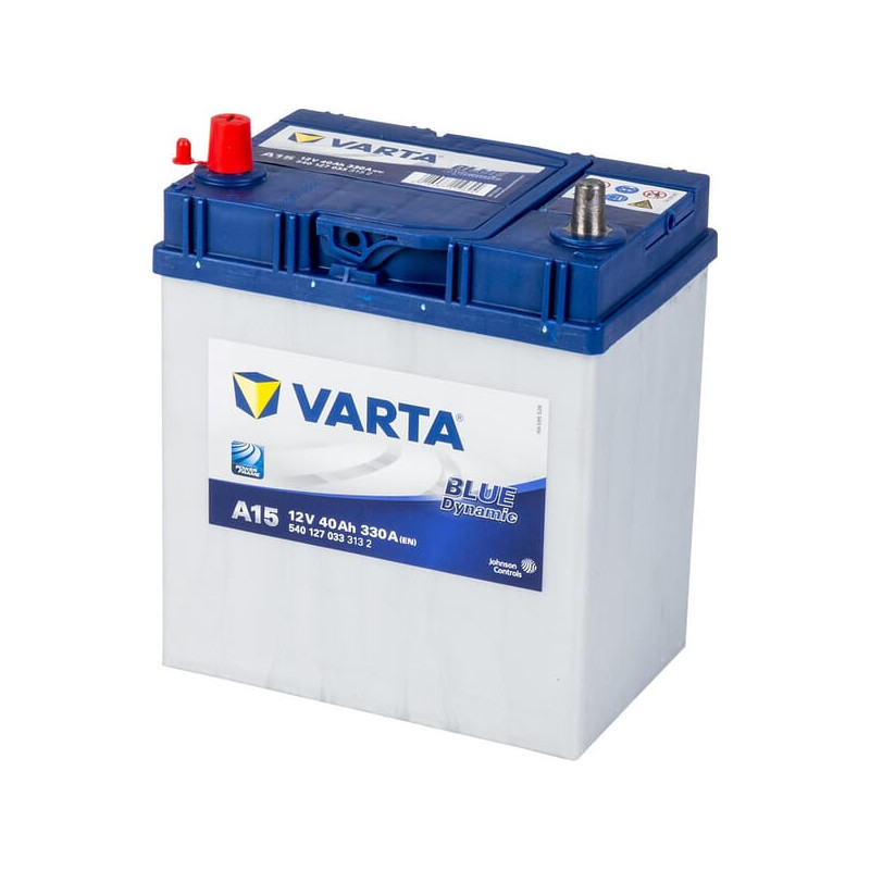 Akumulator 12V 40Ah EN 330A 187x127x227 L+ Blue Dynamic VARTA