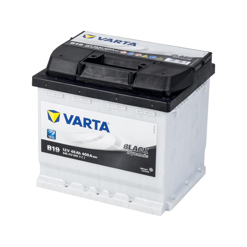 Akumulator 12V 45Ah EN 400A 207x175x190 P+ Black Dynamic VARTA