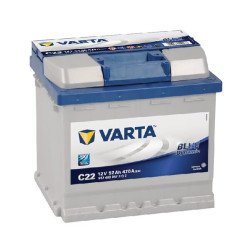 Akumulator 12V 52Ah EN 470A 207x175x190 P+ Blue Dynamic VARTA