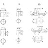 Akumulator 12V 60Ah EN 540A 232x173x225 L+ Blue Dynamic VARTA