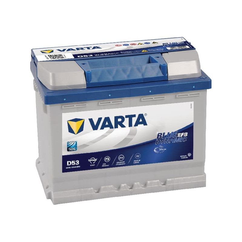 Akumulator 12V 60Ah EN 640A 242x175x190 P+ Blue Dynamic VARTA