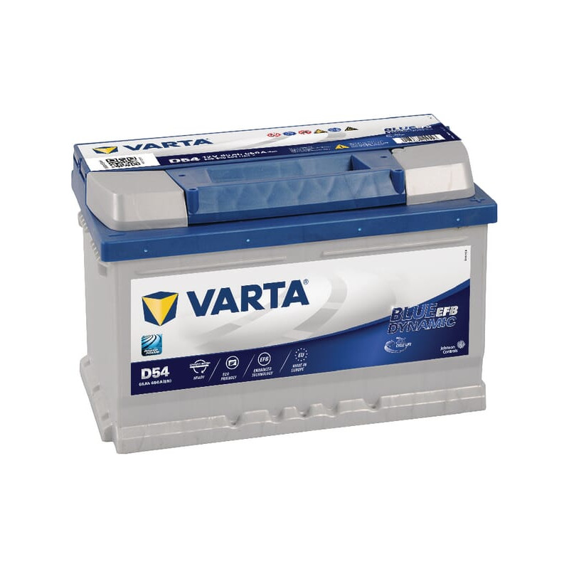 Akumulator 12V 65Ah EN 650A 278x175x175 P+ Blue Dynamic VARTA