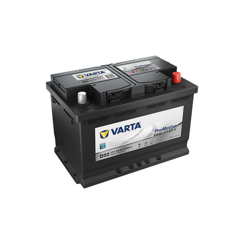 Akumulator 12V 66Ah EN 510A 278x175x190 P+ Heavy Duty VARTA