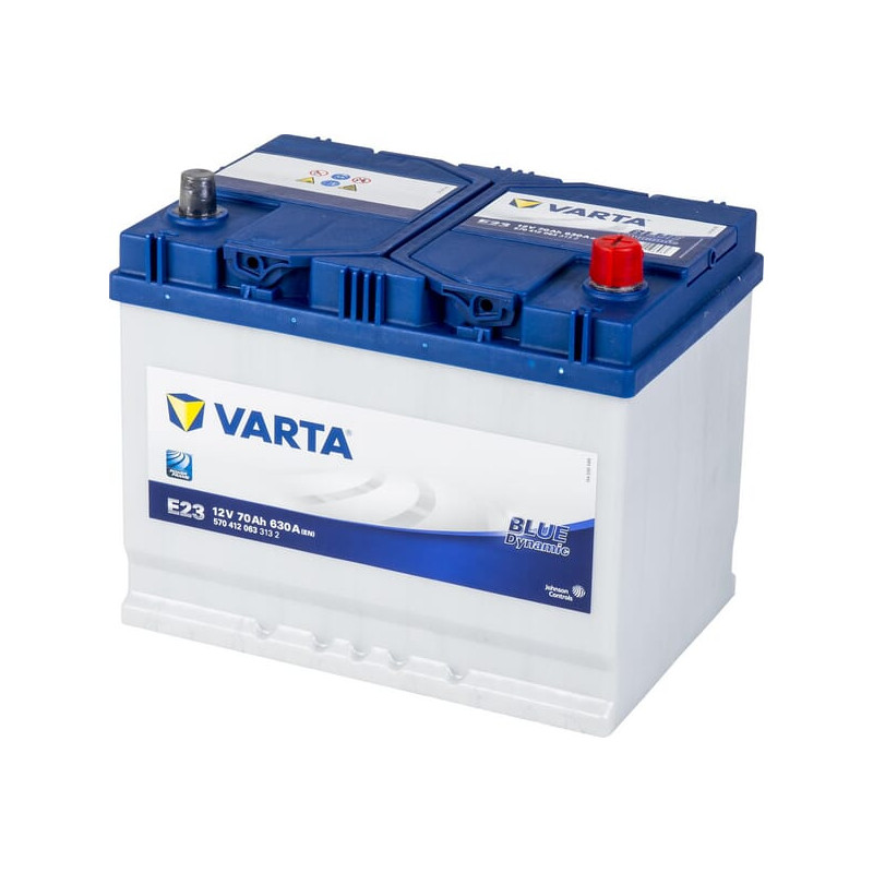Akumulator 12V 70Ah EN 630A 261x175x220 P+ Blue Dynamic VARTA