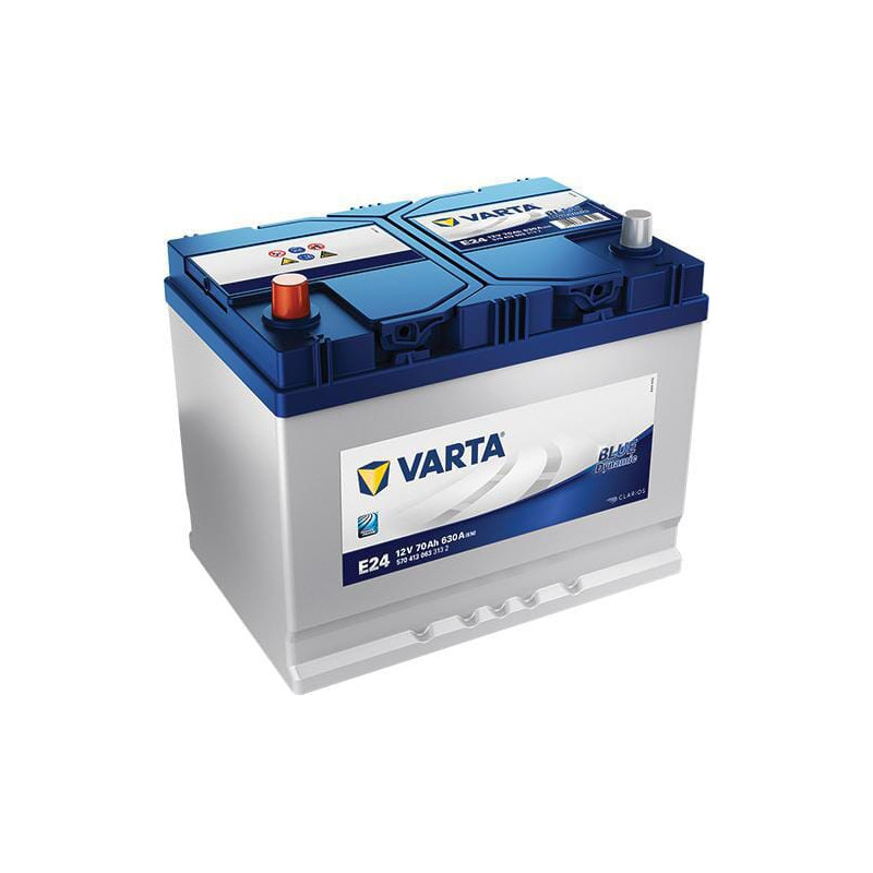 Akumulator 12V 70Ah EN 630A 261x175x220 L+ Blue Dynamic VARTA