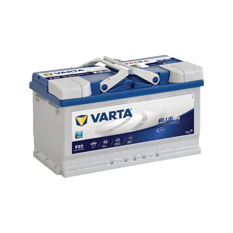 Akumulator 12V 80Ah EN 800A 315x175x190 P+ Blue Dynamic VARTA