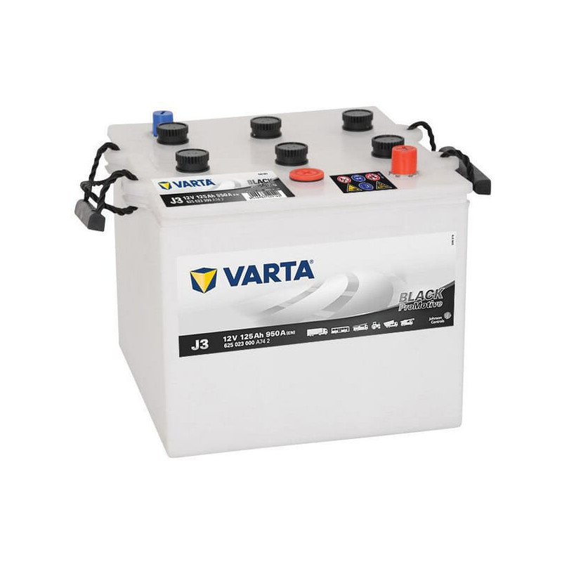 Akumulator 12V 125Ah EN 950A 286x269x230 po przekątnej P+ Heavy Duty VARTA