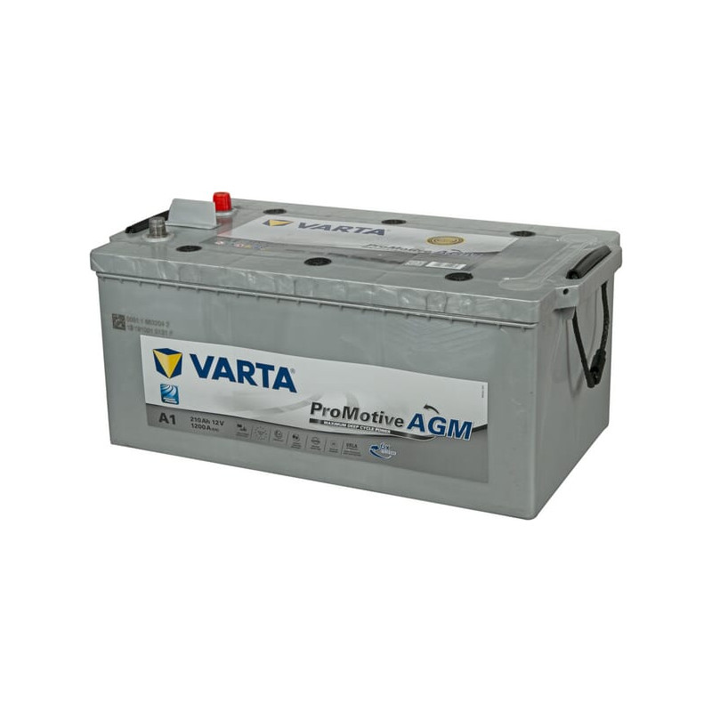 Akumulator 12V 210Ah EN 1200A 518x276x242 krótki bok L+ AGM Varta
