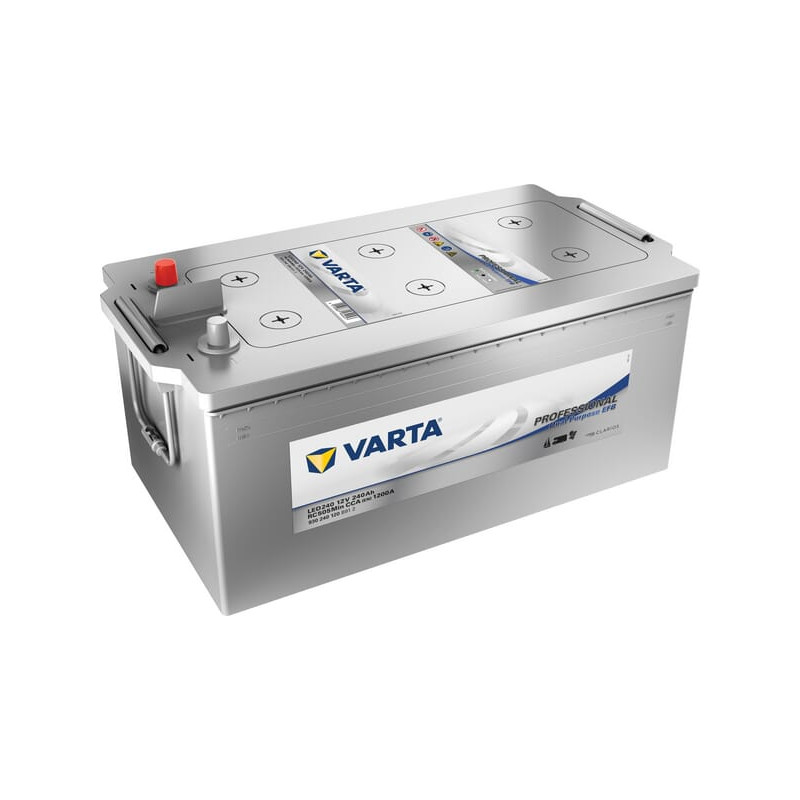 Akumulator 12V 240Ah EN 1200A 518x276x242 krótki bok L+ Dual Purpose VARTA
