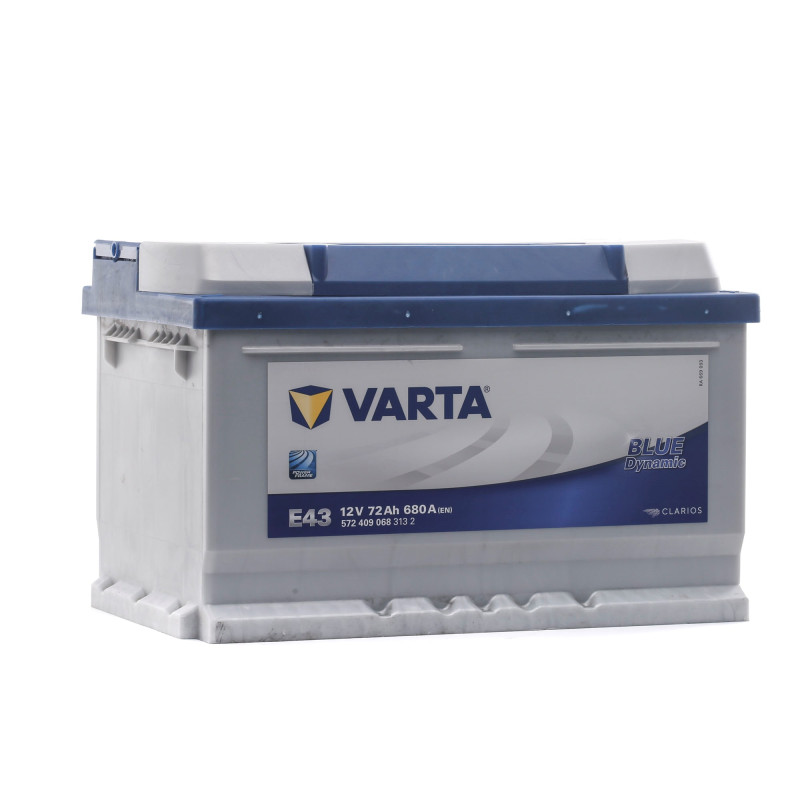 Akumulator 12V 72Ah EN 680A 278x175x175 P+ Blue Dynamic VARTA
