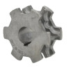 Rozrzutnik obornika - Koło łańcuchowe 08x24 Z6 Ø35/10 wersja otwarta, żeliwna Unbranded 5369-1082463