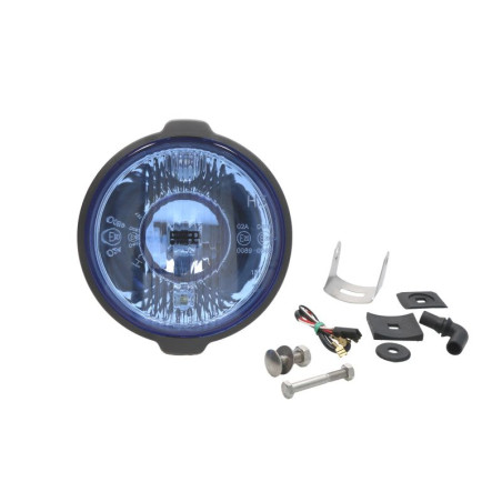 Reflektor dalekosiężny, H3/T4W, 12/24V, śr. 183mm niebieski Wesem HO2.40160.01