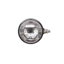 Reflektor świateł uniwersalny L/P (dalekosiężny, H3/T4W, 12/24V, szer. 220mm, wys. 123mm, biały, plastik, czarny, światła pozycy