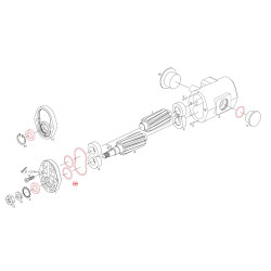 Pompa hydrauliczna 60ccm lewa  6005029734 Bosch 0510990076 Bosch Rexroth 2000000758985
