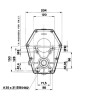 Multiplikator do pomp grupy 3 Typ GBF-30S,, przeł. 1:2,5