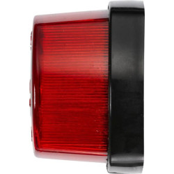 Lampa tylna, kwadratowa 12/24V czerwona przykręcana Hella