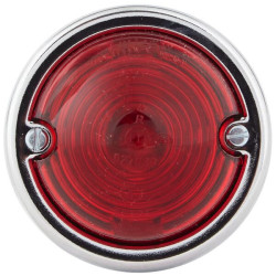 Lampa tylna, okrągła 12V czerwona Hella