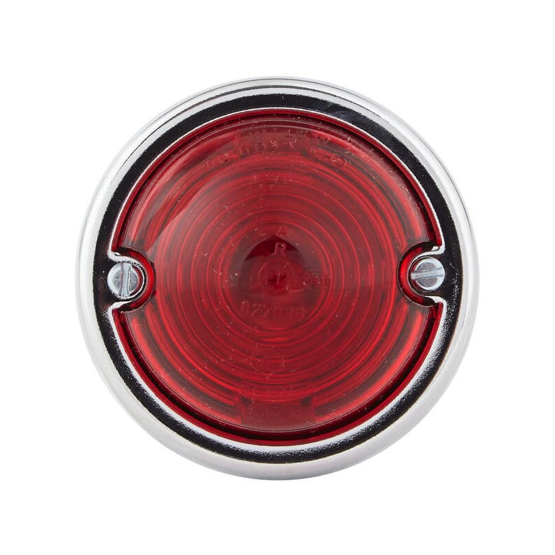 Lampa tylna, okrągła 12V czerwona Hella