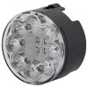 Lampa tylna zespolona LED, okrągła 12V biała przykręcana Ø 66 mm 12 szt. LED Hella