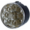 Lampa tylna zespolona LED, okrągła 12V biała przykręcana Ø 66 mm 12 szt. LED Hella