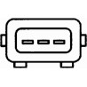Lampa tylna zespolona LED, okrągła 12V biała przykręcana Ø 66 mm 12 szt. LED Hella