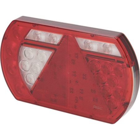 Lampa tylna zespolona LED, lewa 12V 236x140x24.3 mm Bayonet 5-pin Kramp
